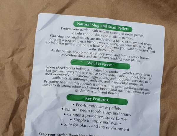 Slug and Snail Straw Pellets with Neem 5L