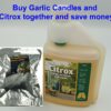 Garlic Candles and Citrox Offers