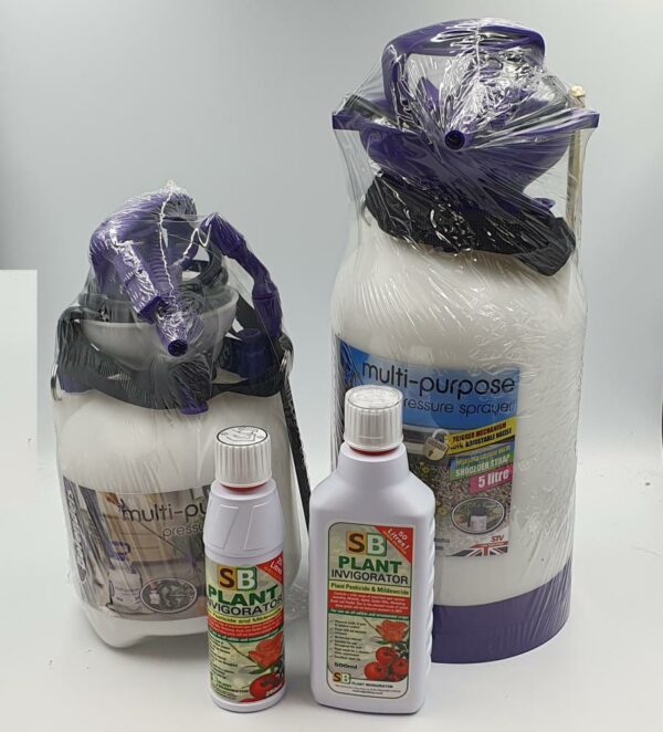 SB Invigorator and Pressure Sprayer Offers