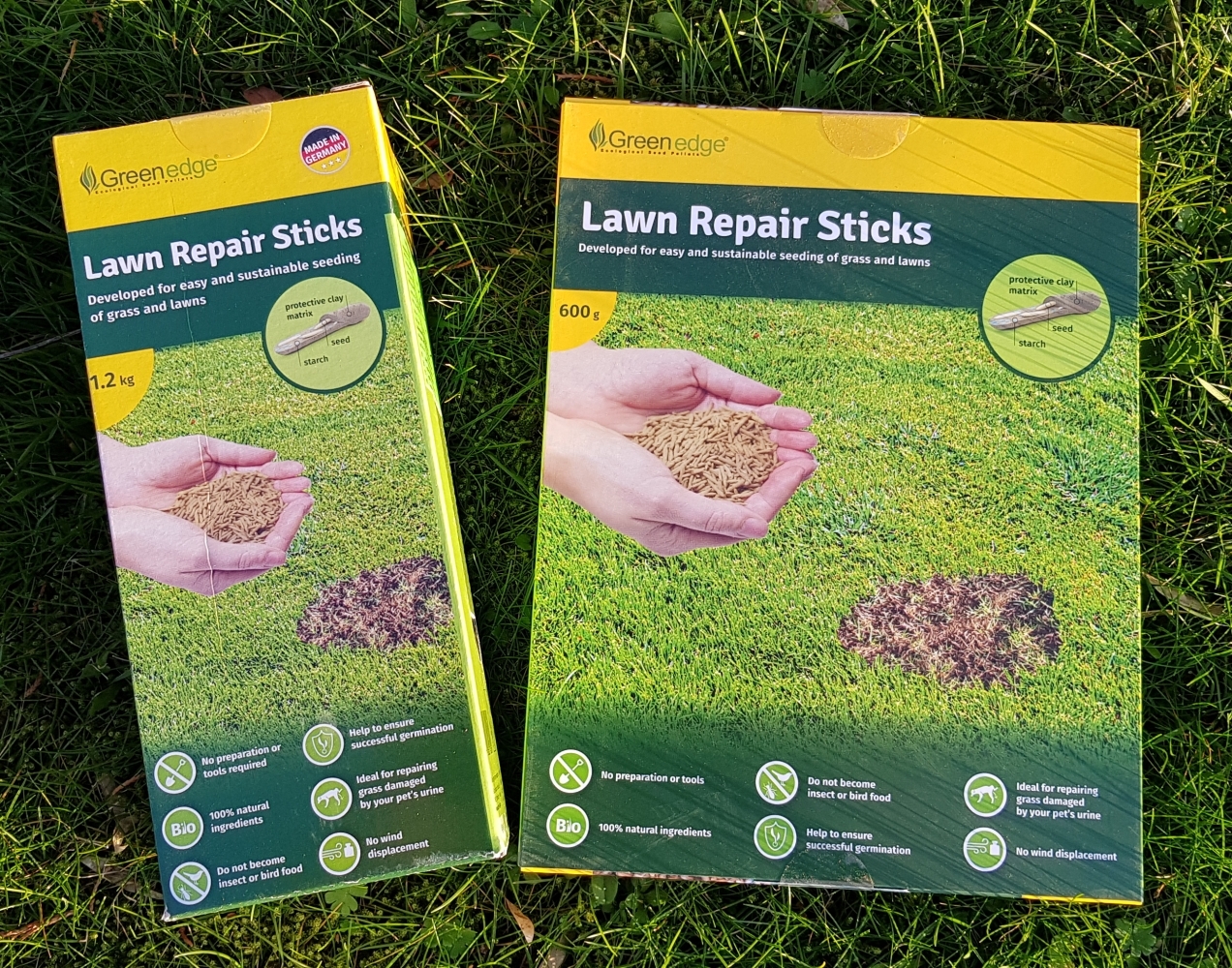 Lawn Repair Sticks 600g Green Gardener