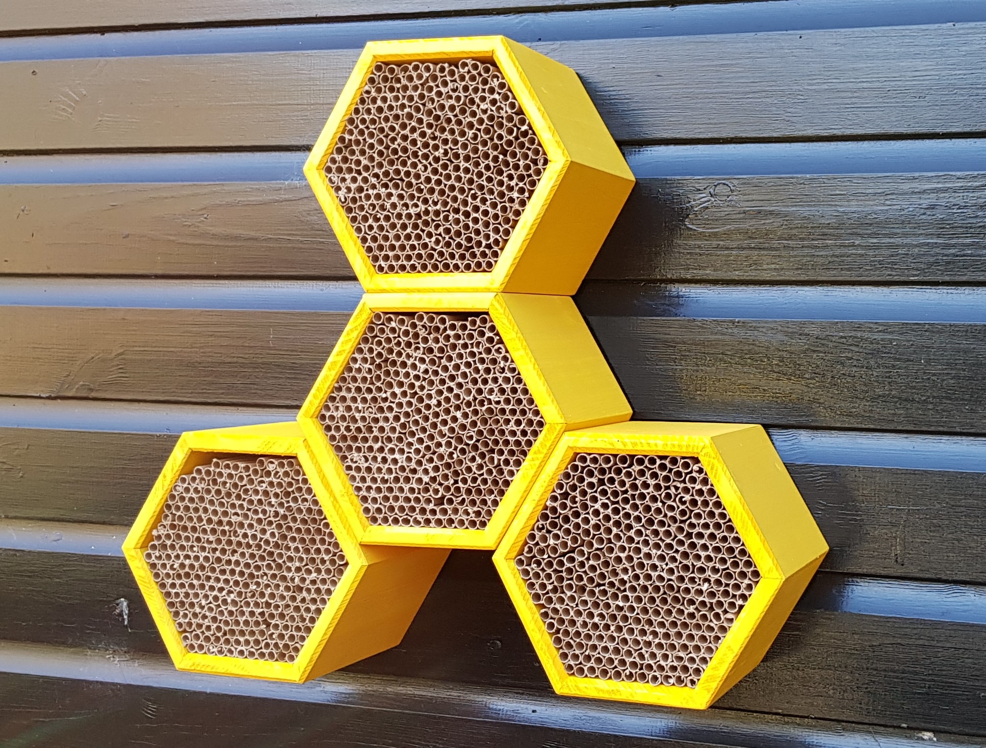Buy Now Honeycomb Shaped Modular Solitary Bee Houses
