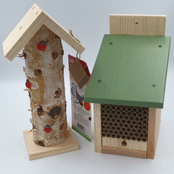 Ladybird House and Solitary Bee House Offer