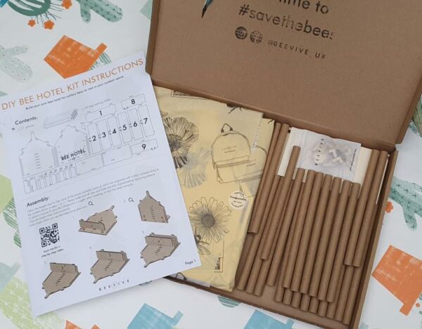 DIY Solitary Bee Hotel Kit