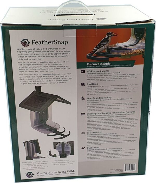 Solar Camera Bird Feeder