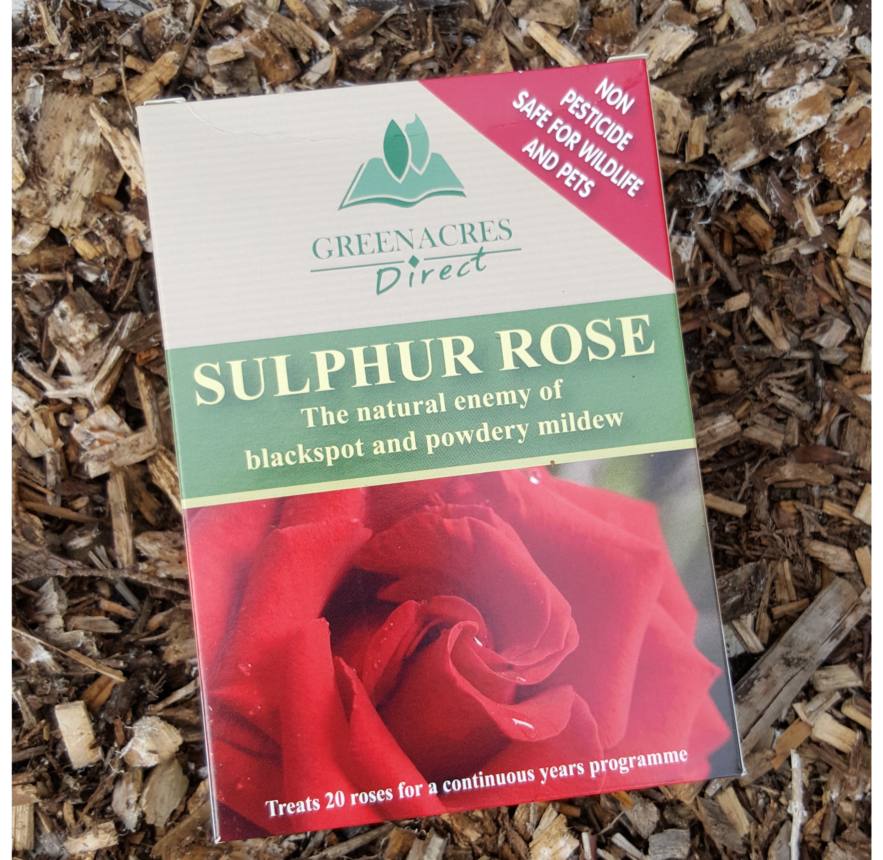 1kg box of sulphur rose feed